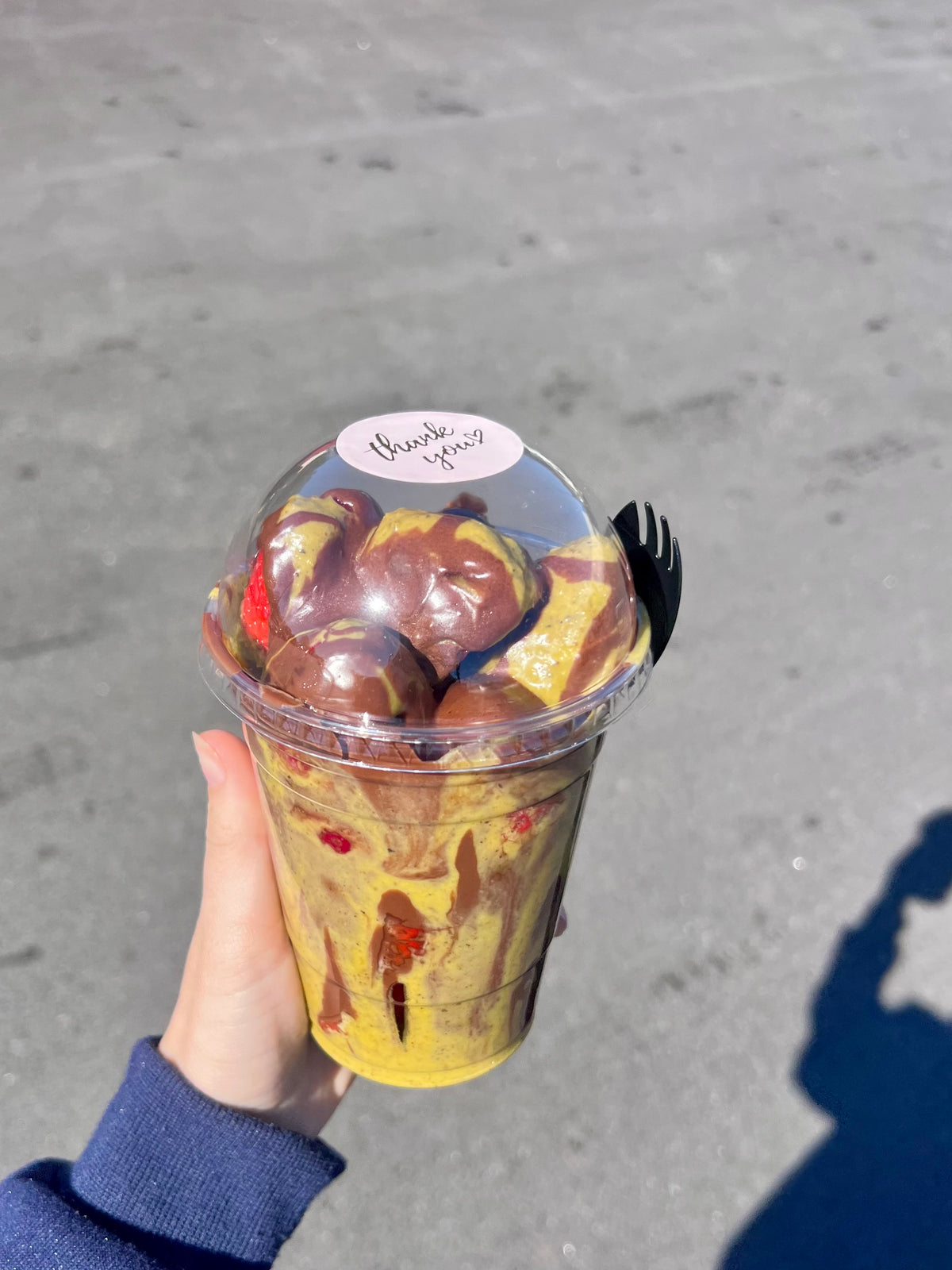 Chocolate Strawberry Cup